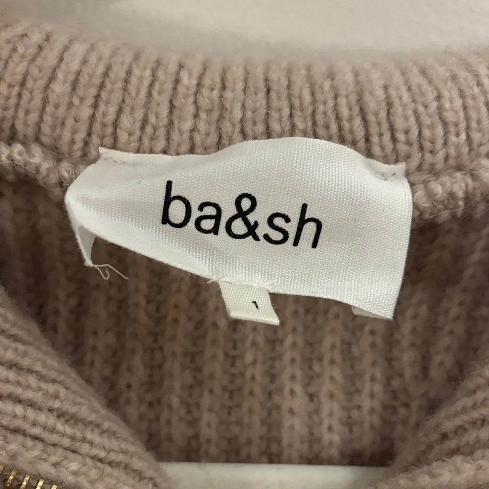 Ba&Sh Vassili Wool-blend Sweater In Beige - Picture 4 of 4